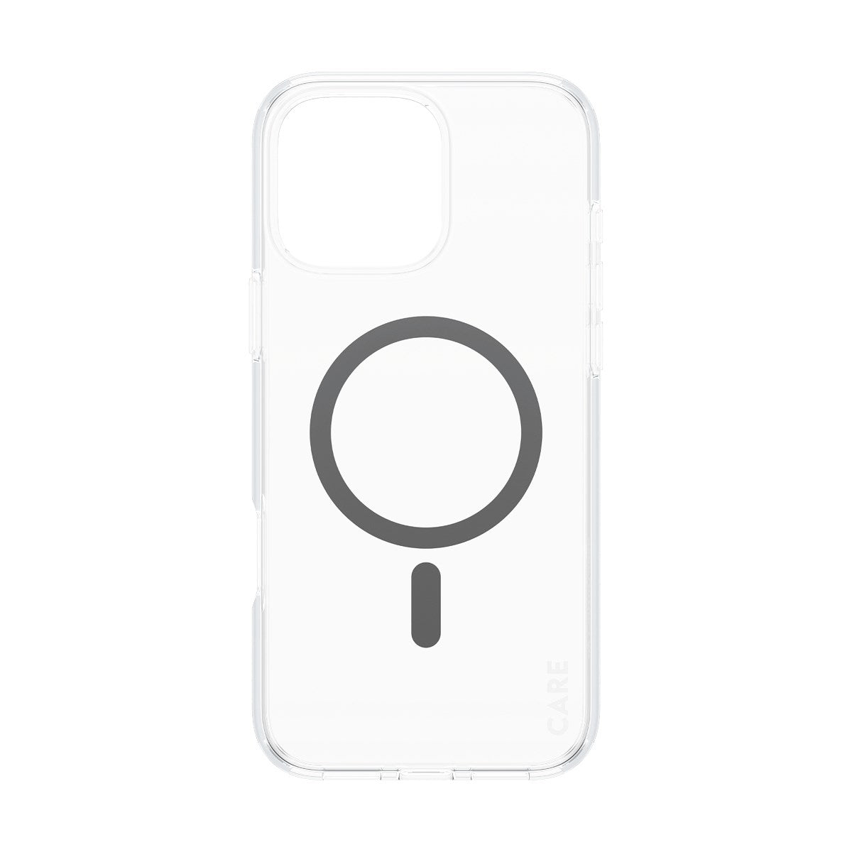 CARE by PanzerGlass® Urban Combat Case Transparent m. Sort MagSafe iPhone 16 Pro Max